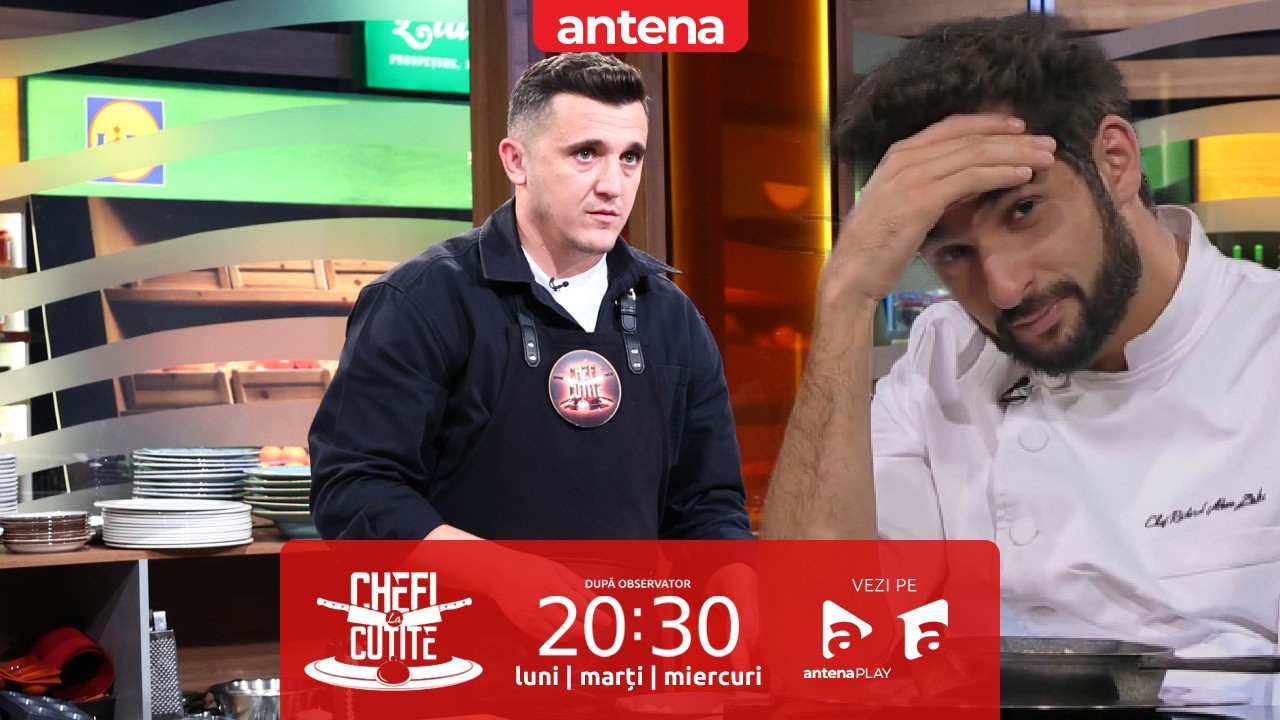 Omul de fontă la Chefi: Daniel Briciu, preparat din slănină care nu i-a impresionat pe jurați