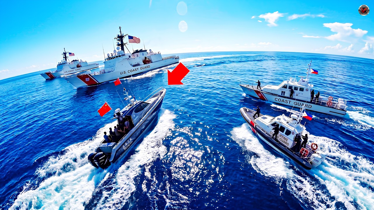 Philippines Shocked! US and Philippine Coast Guard Fleets Conduct Operations in the Philippine Sea