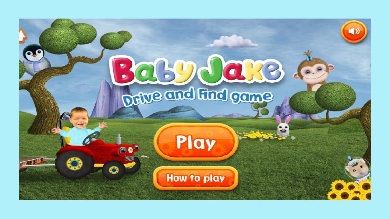 Baby Jake Drive And Find - Cbeebies