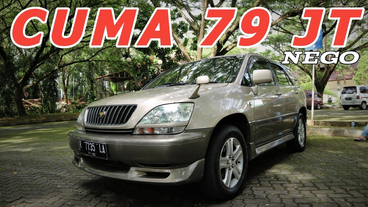 TOYOTA HARRIER 3.0 (XU10) 2001 || Gilaaak, Fiturnya kelas Premium !