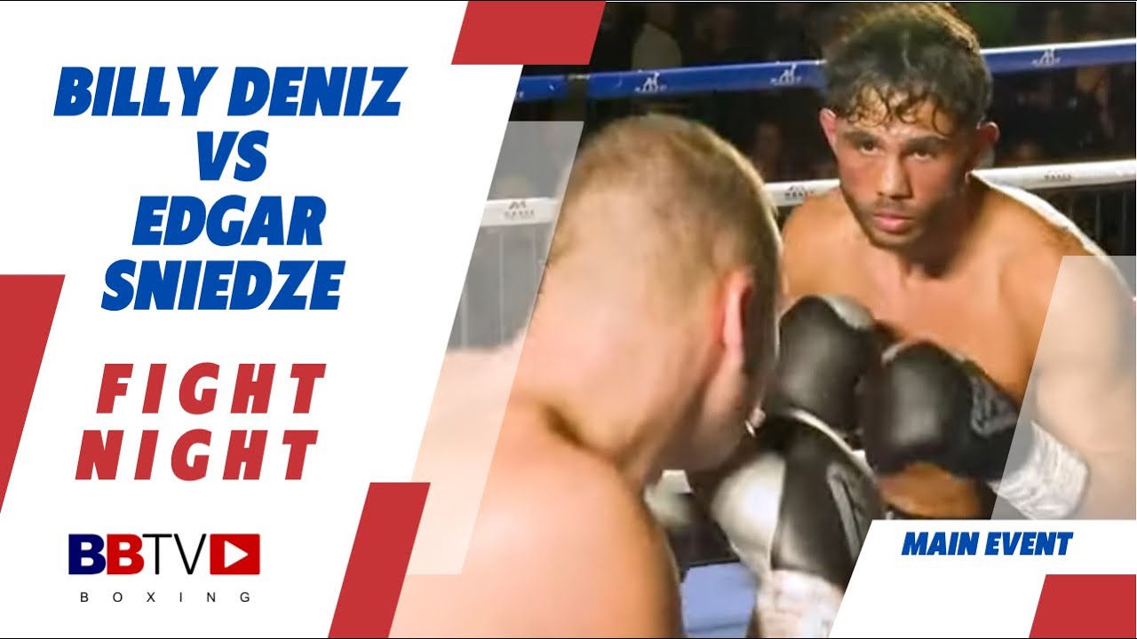 FULL FIGHT: Billy Deniz v Edgars Sniedze & interview| Kevin Maree Boxing/ Frank Duffin