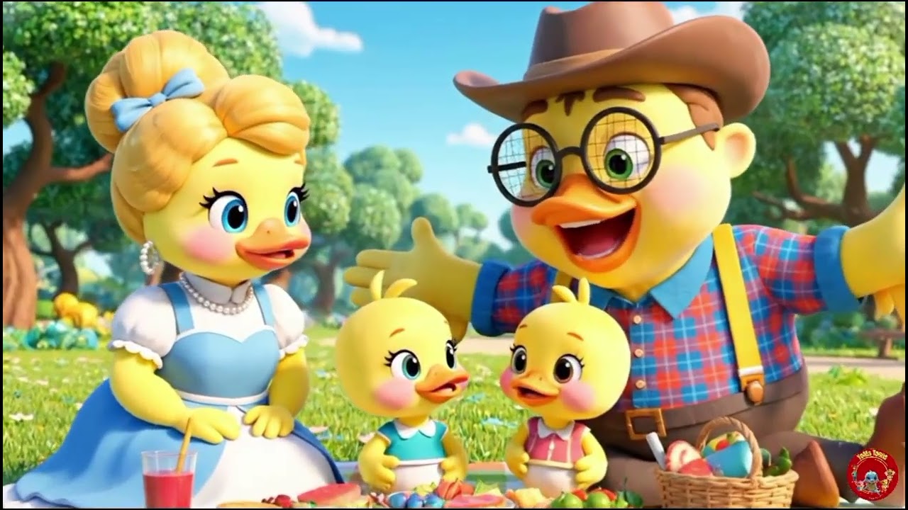 Japanese | ノニと赤ちゃんアヒルの登校 | Noni Dropping Baby Ducks to School