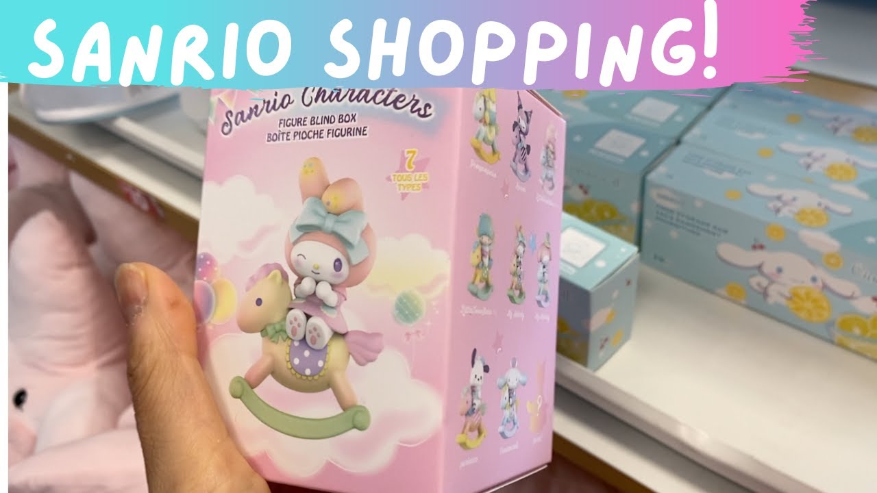 Sanrio Shopping at Miniso and Haul - Cinnamoroll, My Melody, Hello Kitty