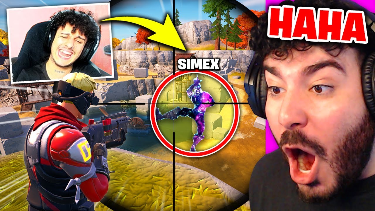 Ich STREAMSNIPE IHN bis zum RAGEQUIT mit Renegade Raider, doch dann ... Fortnite
