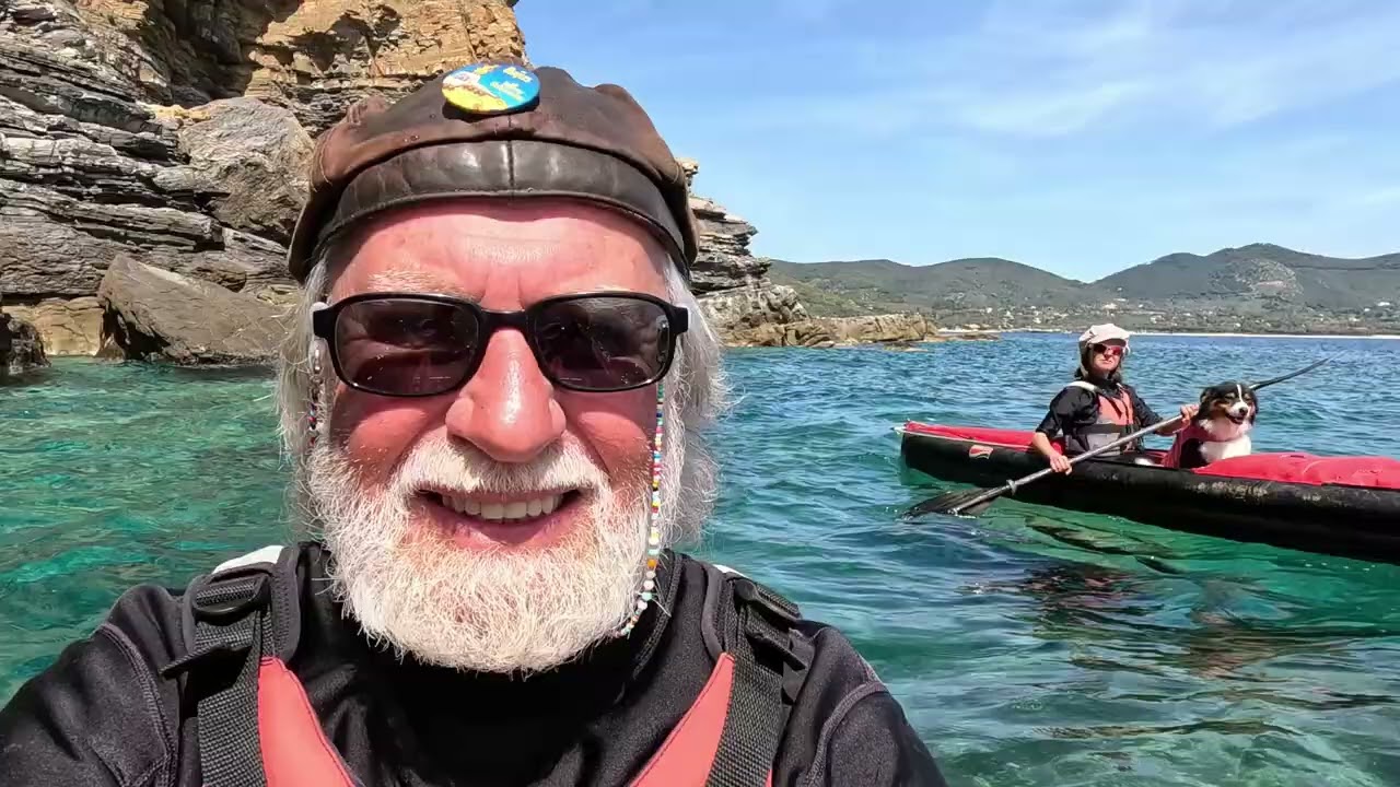 kanukassel-TV: ELBA 2024 KANUWANDERN zu Zweit mit 3 Hunden als Finale dieser Tour - Clip 15