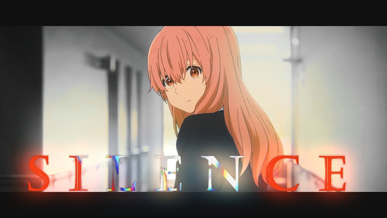 Marshmello ft Khalid - Silence - AMV - koe no katachi ✨