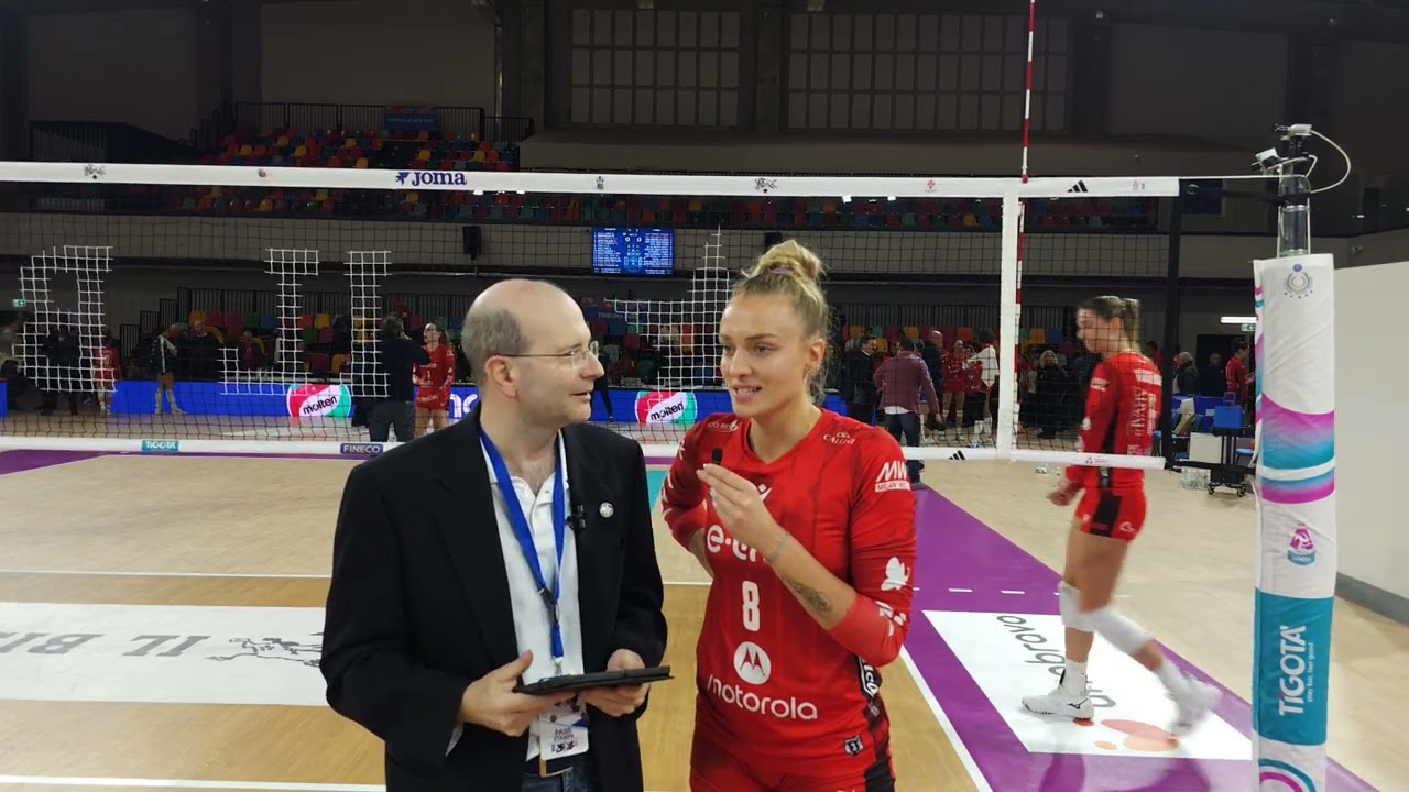 Dana Schmidt dopo Bisonte-Uyba 0-3