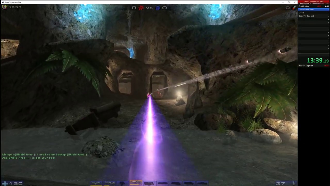 [Speedrun]  Unreal Tournament 2004 W.R. : Godlike Campaign with no Aim-assist : 3h11Min14Sec