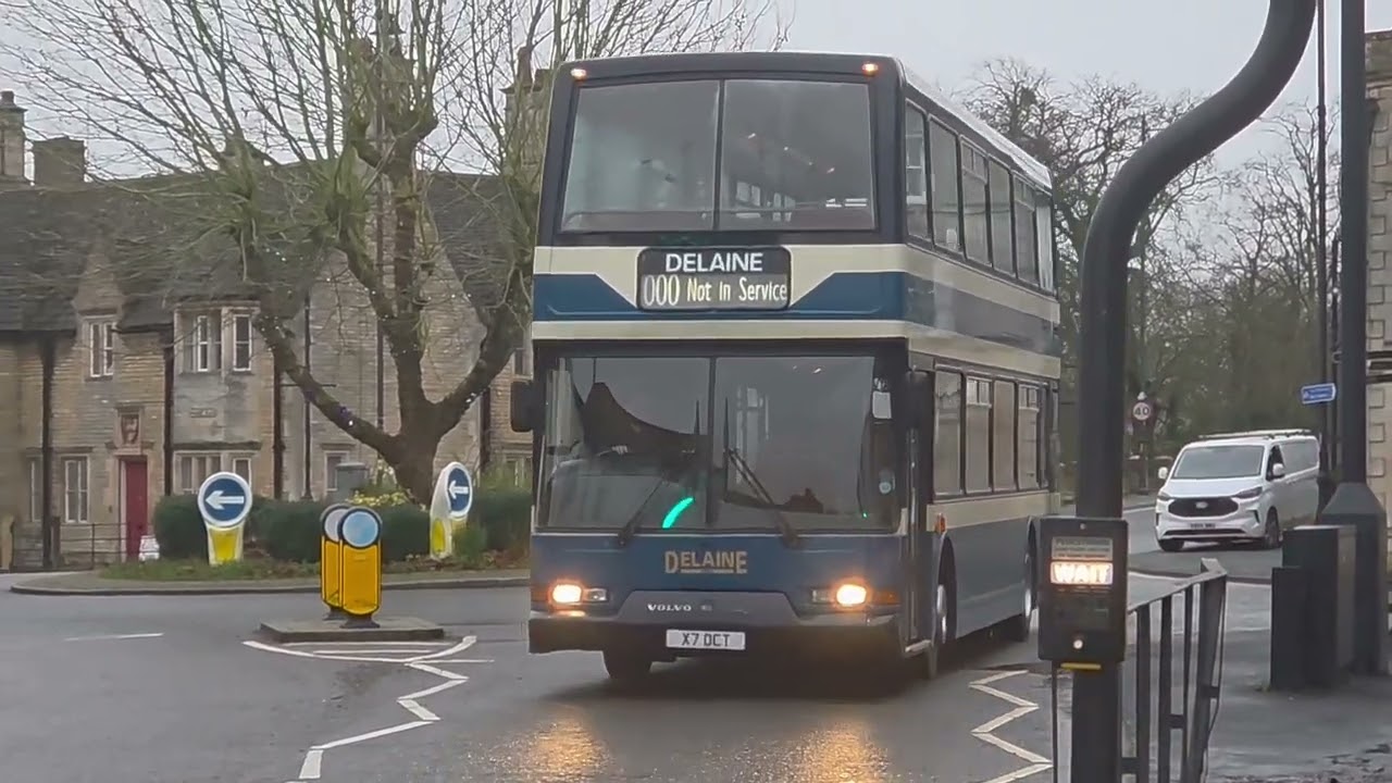 Delaine buses working on 101, 102, 301 and the 303