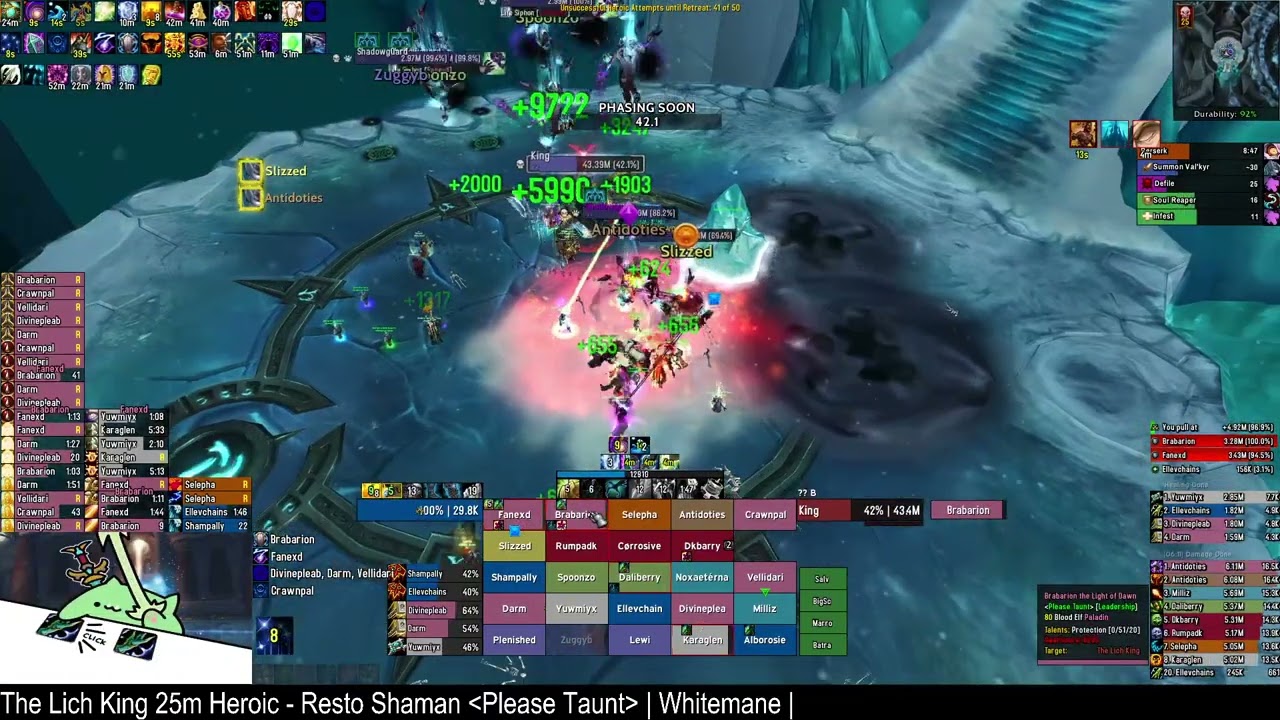 The Lich King 25m Heroic - Resto Shaman