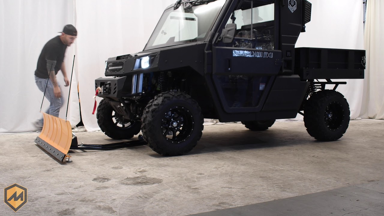 MASSIMO MOTOR | HOW TO | INSTALL UNIVERSAL UTV/ATV SNOW PLOW 60 Inch and 72 Inch