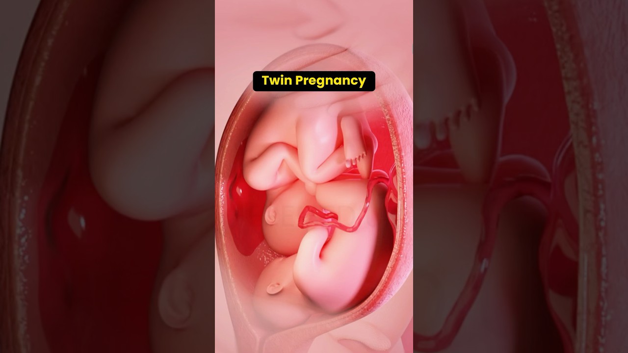 About Twin Pregnancy ↪ 3D Medical Animation&nbsp;#Pregnancy&nbsp;#TwinPregnancy&nbsp;#Shorts