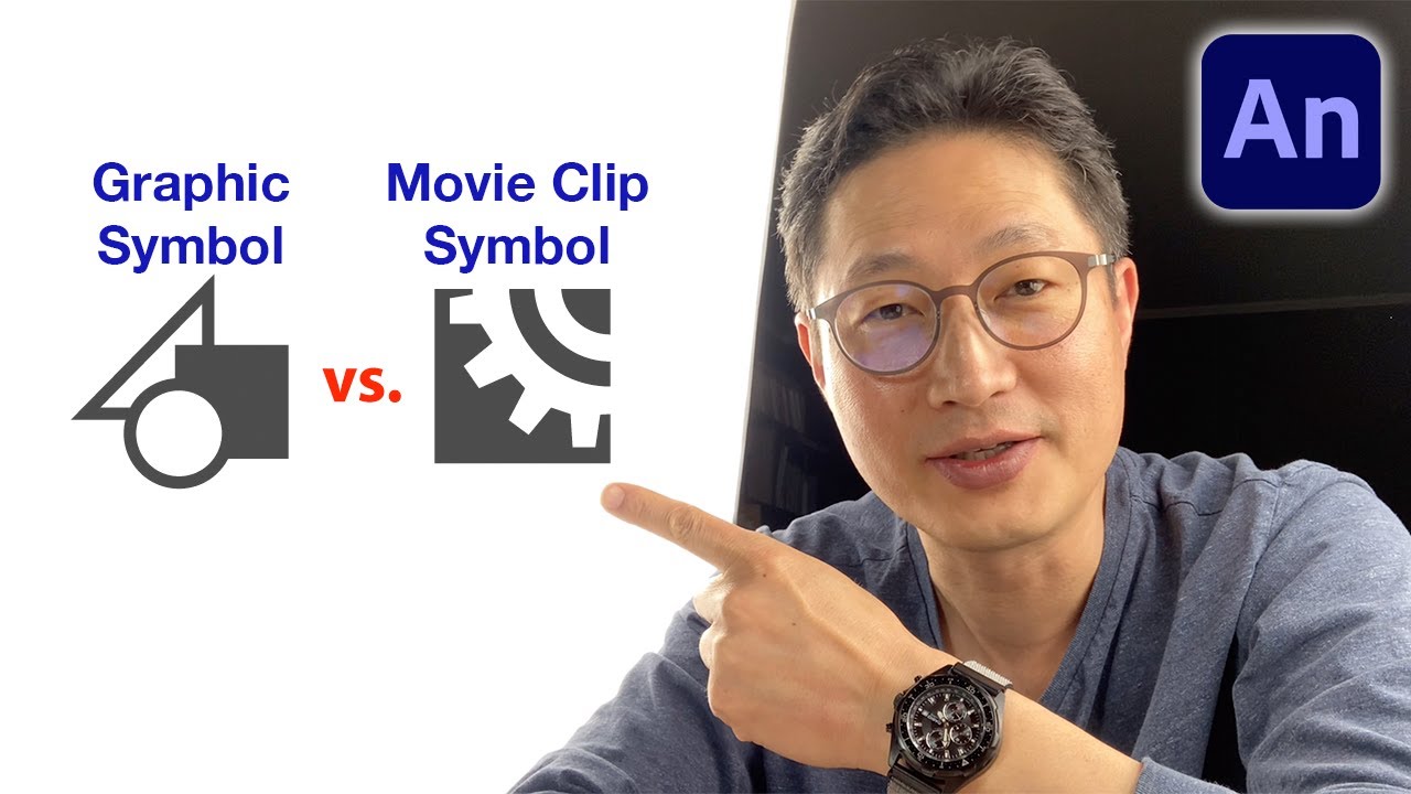 Graphic Symbol vs. Movie Clip Symbol in Adobe Animate CC