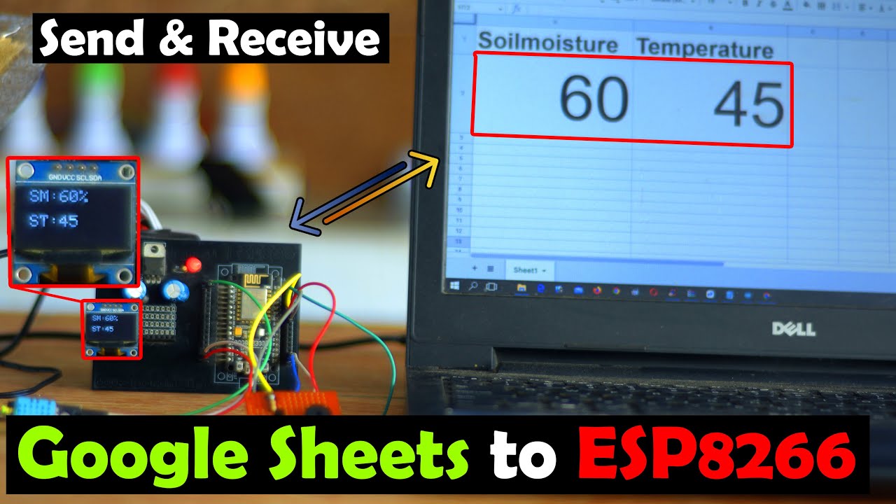 Электронная таблица Google в ESP8266, Google Таблицы в ESP8266, данные из Google Таблиц в ESP8266