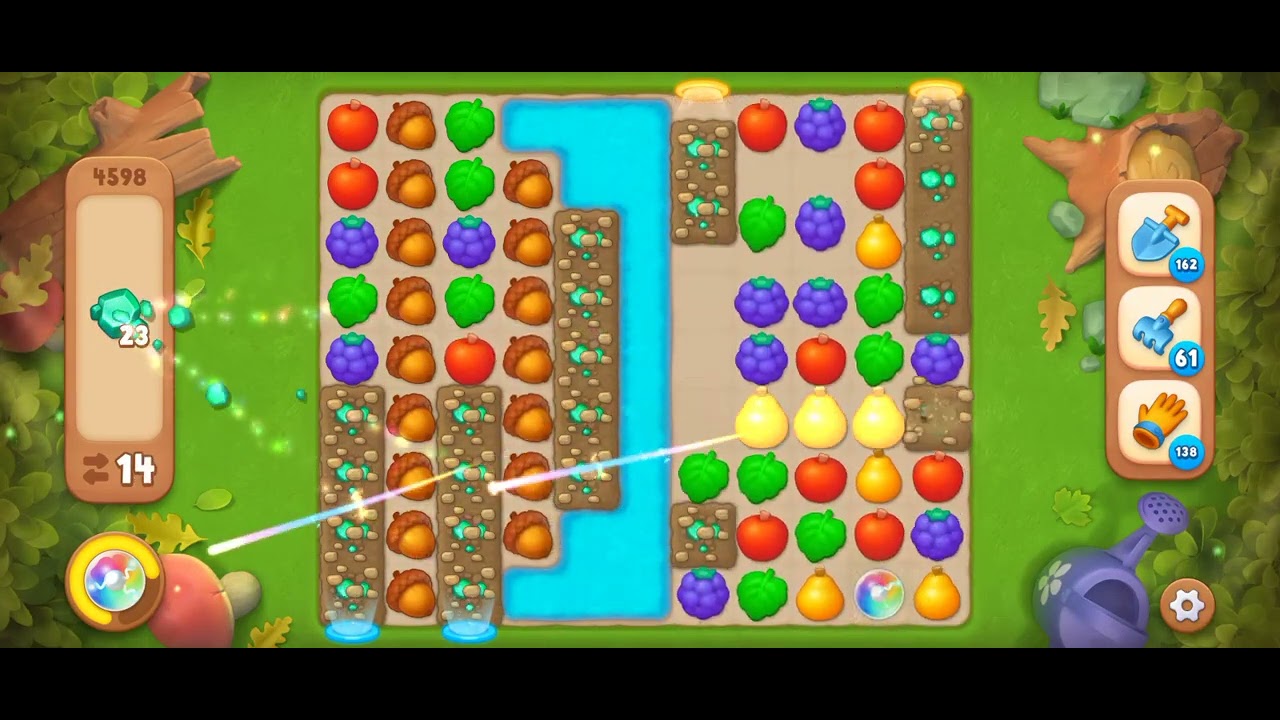 Gardenscapes Level 4598 #androidgameplay #viralvideo #tranding #games #gamer #gardenscapesgameplay