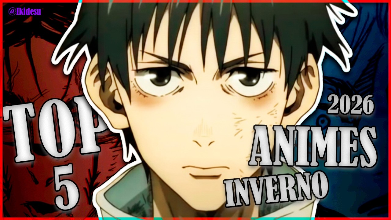 TOP 5 ANIMES DO INVERNO 2026 ❄️ | OS MELHORES DE FEVEREIRO CONFIRMADOS