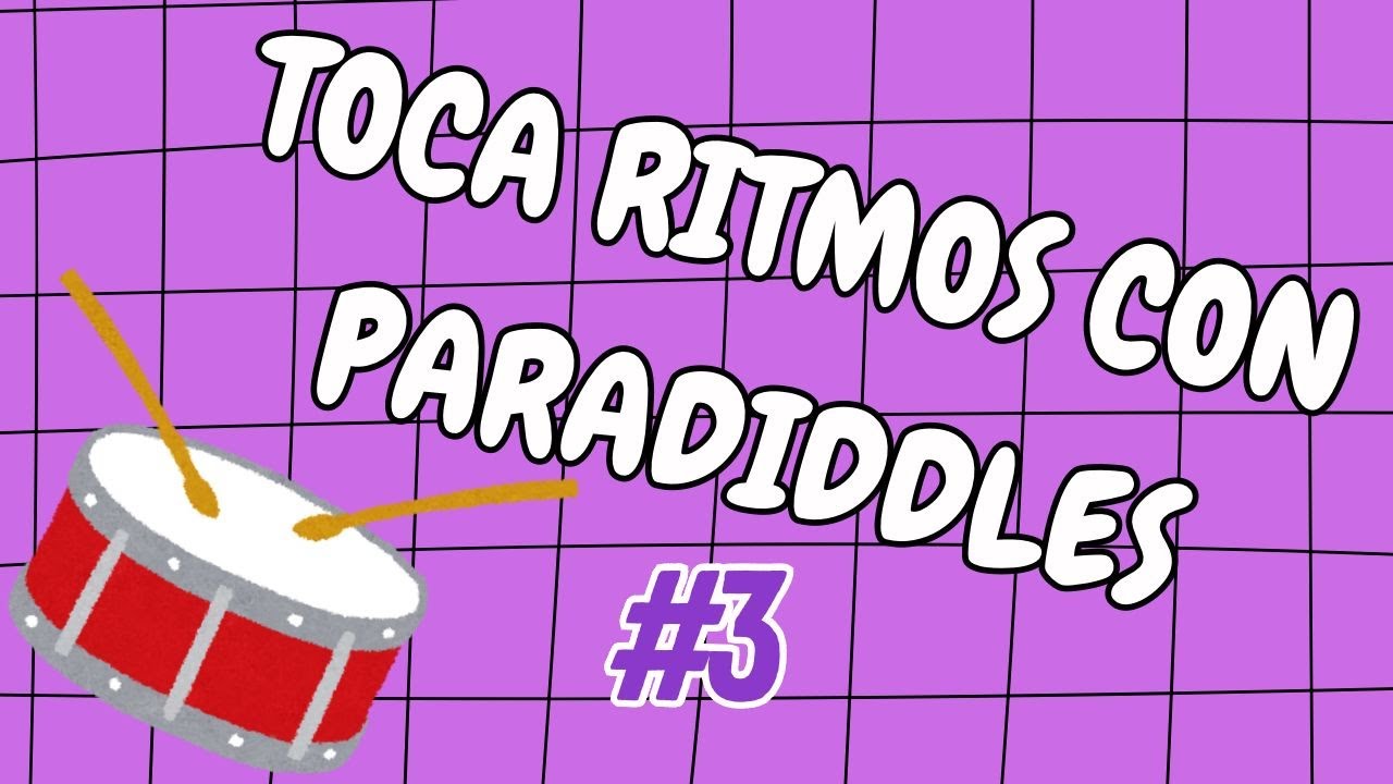 Ritmos De Batería Utilizando Paradiddles #3  | Paradiddle Invertido (Inverted Paradiddle)
