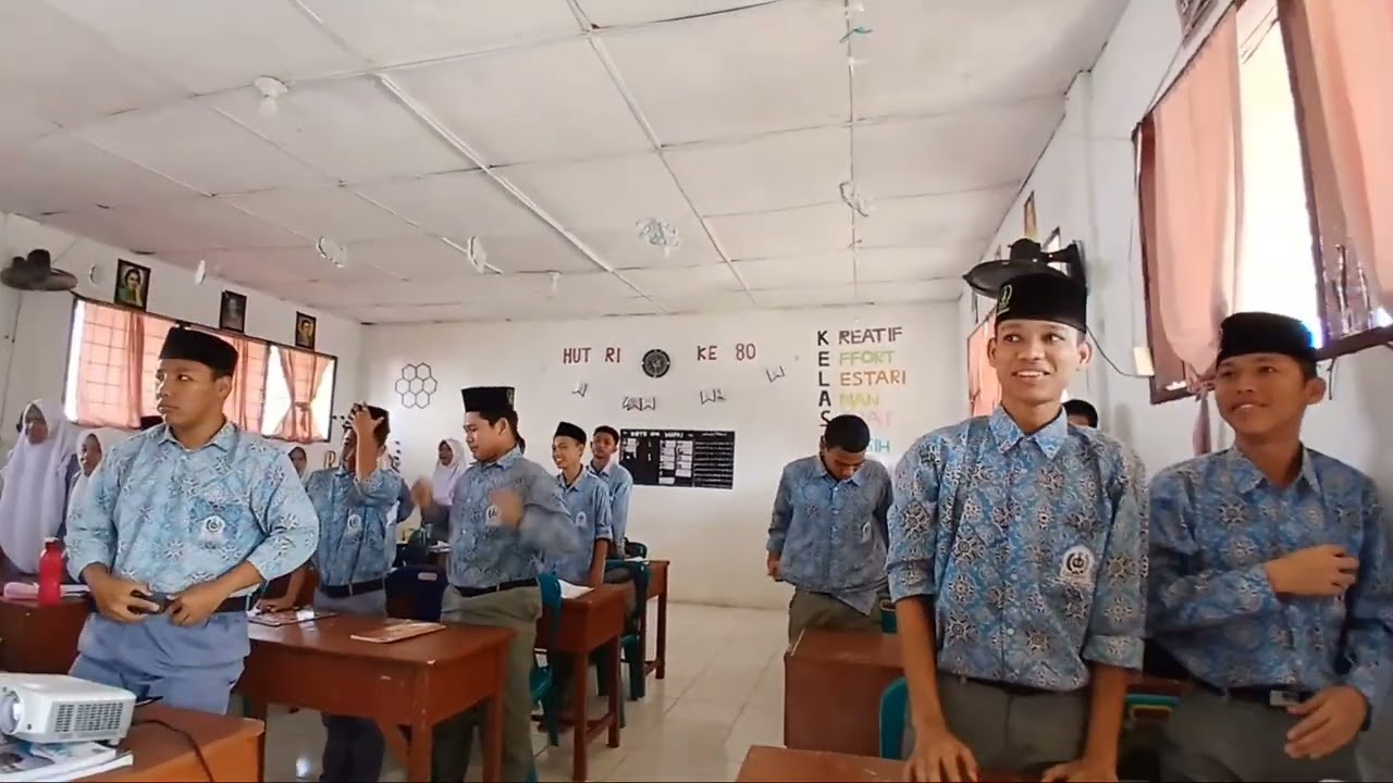 praktek mengajar di MAS Nur Ibrahimy Rantauprapat