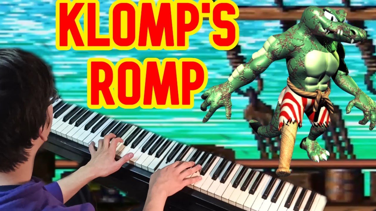 Klomp's Romp PIANO COVER 🎹 | Donkey Kong Country 2 🏴&zwj;☠️ | + SHEET MUSIC (PDF) 🎵 + FINGERINGS 🖐