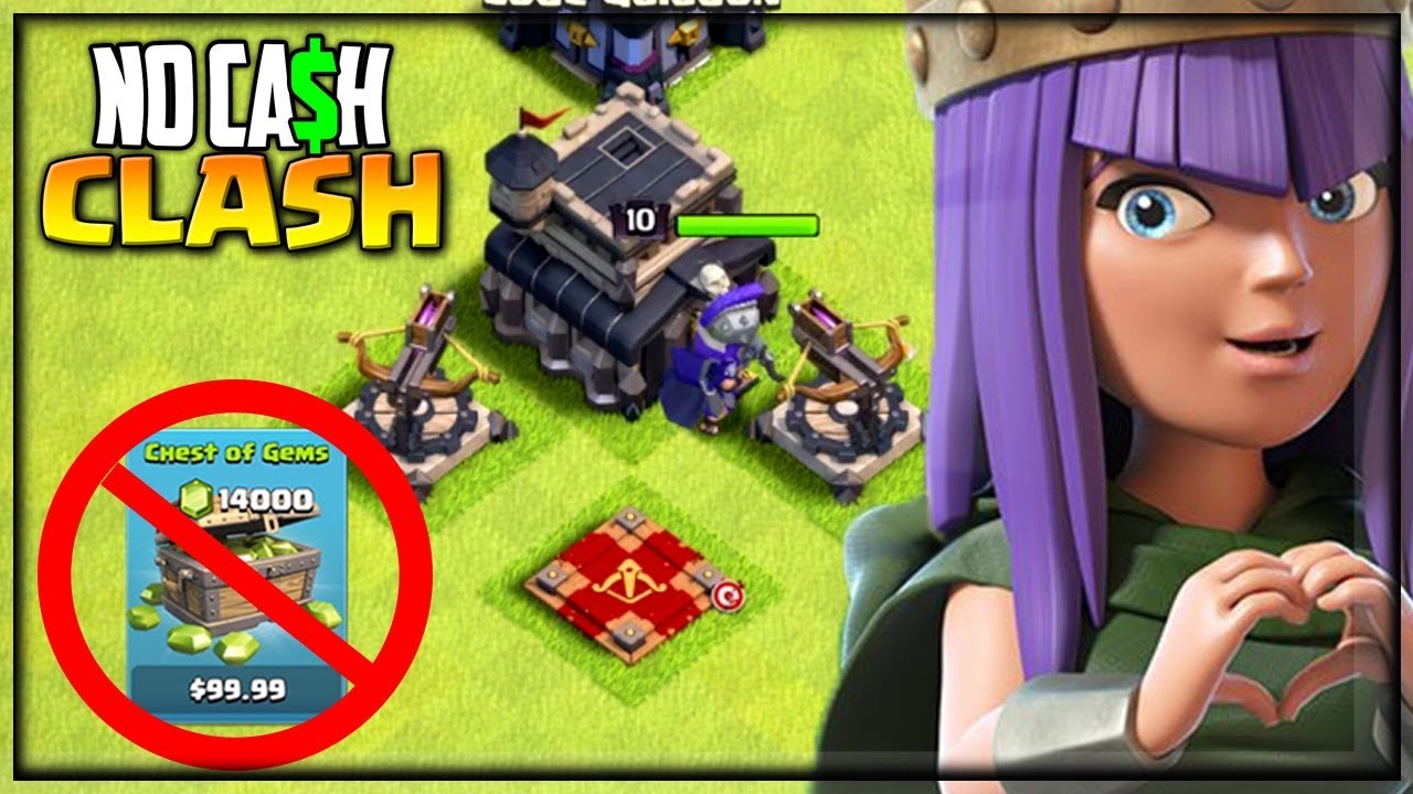 DONE! WE GOT TH9! 🔥Clash of Clans 🔥No Cash Clash #50