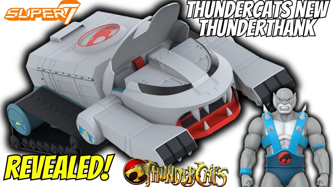 Thundercats Thundertank New Version And Panthro Revealed By Super7