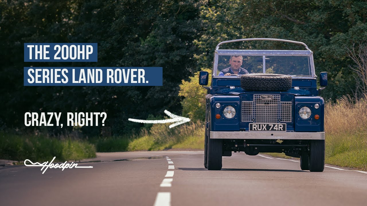 Вы никогда не догадаетесь, что находится под капотом этого Land Rover серии от Greenwood Automotive.