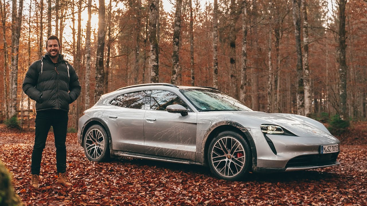 drifting in dirt with the 570hp Porsche Taycan Cross Turismo / The Supercar Diaries