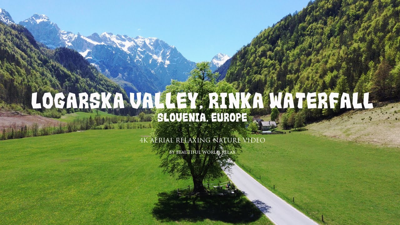 Logarska Valley | Logarska dolina | Rinka Waterfall | Slap Rinka | Slovenia | Europe | 4K UHD