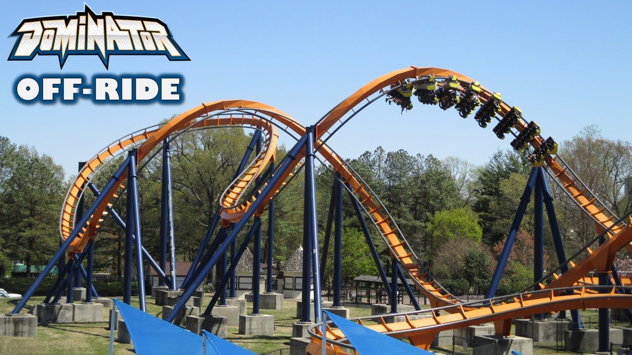Dominator Off-Ride Footage (2022, 60FPS), Kings Dominion B&M Floorless Coaster | Non-Copyright