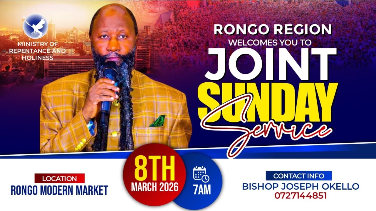 RONGO REGION SUNDAY JOINT SERVICE