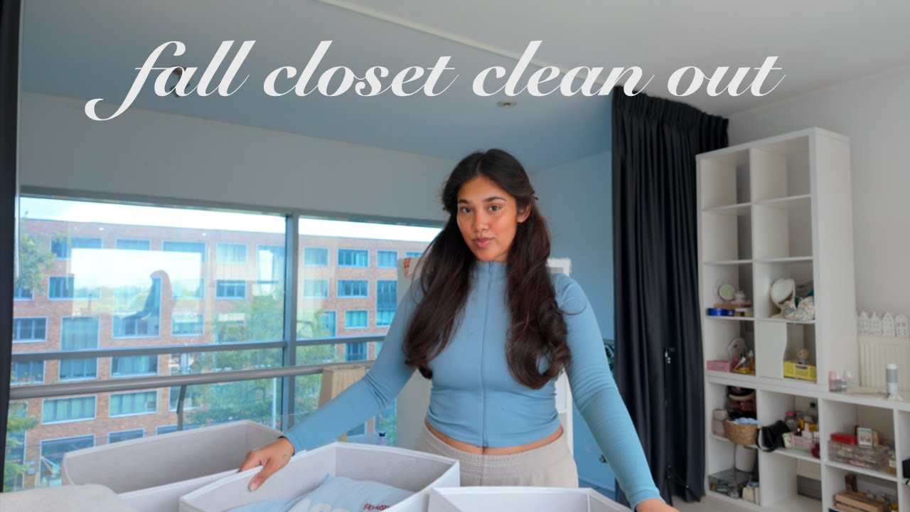 FALL RESET | productive day in my life, closet clean out, organizing my life & skincare haul