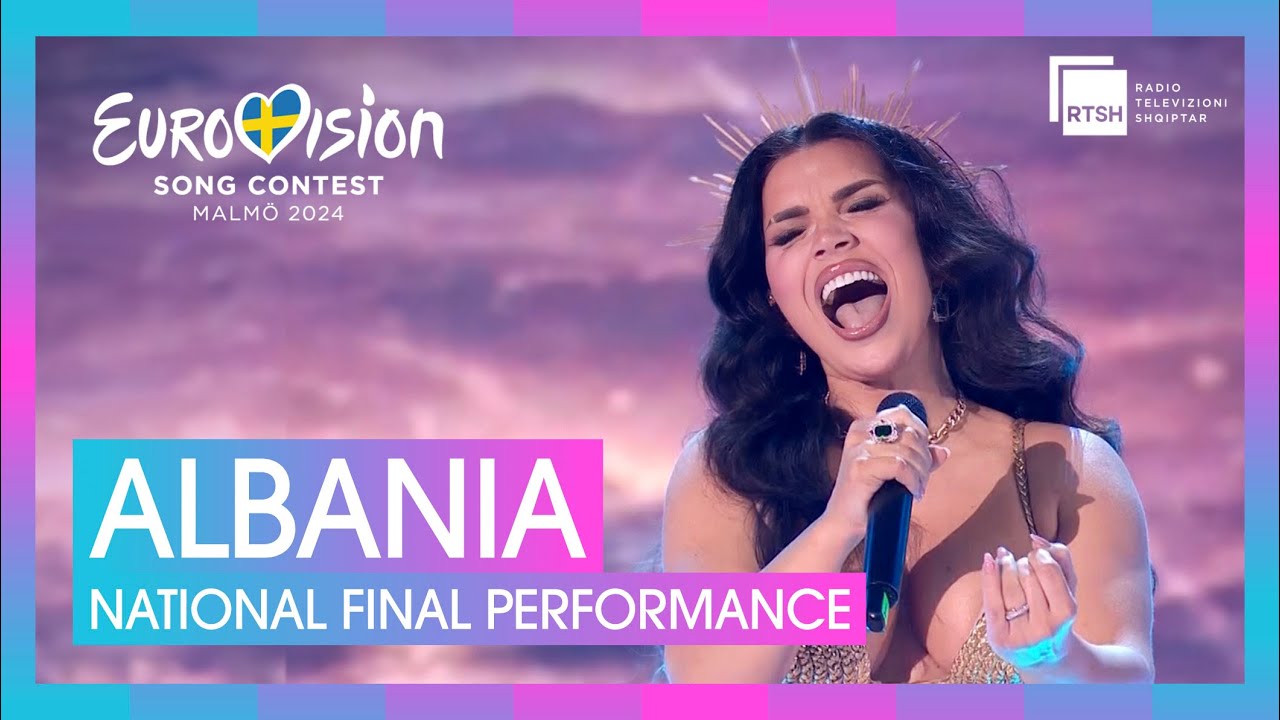 Besa Kok&euml;dhima - Zemr&euml;n N&rsquo;dor&euml; | Albania 🇦🇱 | National Final Performance | Eurovision 2024