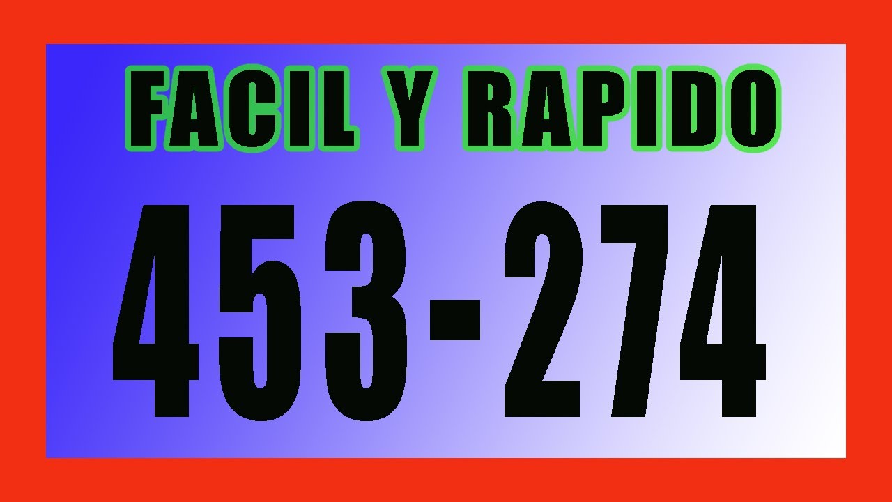 ✅👉 RESTA por DESCOMPOSICIÓN ✅ Truco para restar mas rápido ✅ Restar mentalmente
