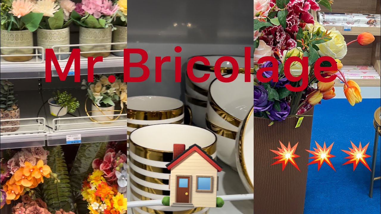 ⚡️⚡️مزال ممشيتي Mr.Bricolage مكناس اش كتنساي دخلي تشوفي جديد 💥💥💥#جولة #ديكورات #