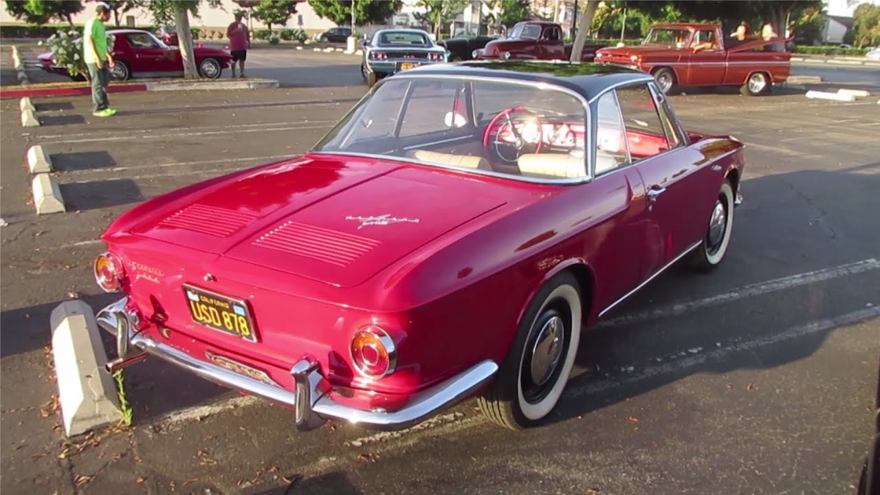 Rare 1963 Volkswagen Type 34 Karmann Ghia (w/ startup)