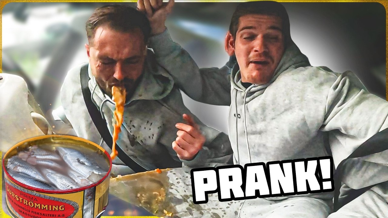 Mees Dix Prank with Surstr&ouml;mming Challenge **Heavy**