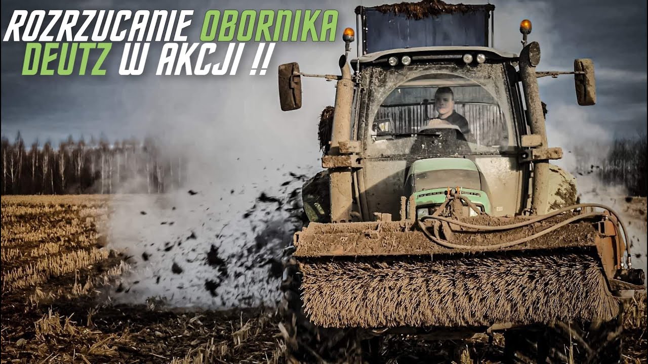 ✩ Akcja Obornik 2020 w Gr.Robity ✩ Ładowarka bokiem!? ✩ Ponad 2,000t obornika ✩