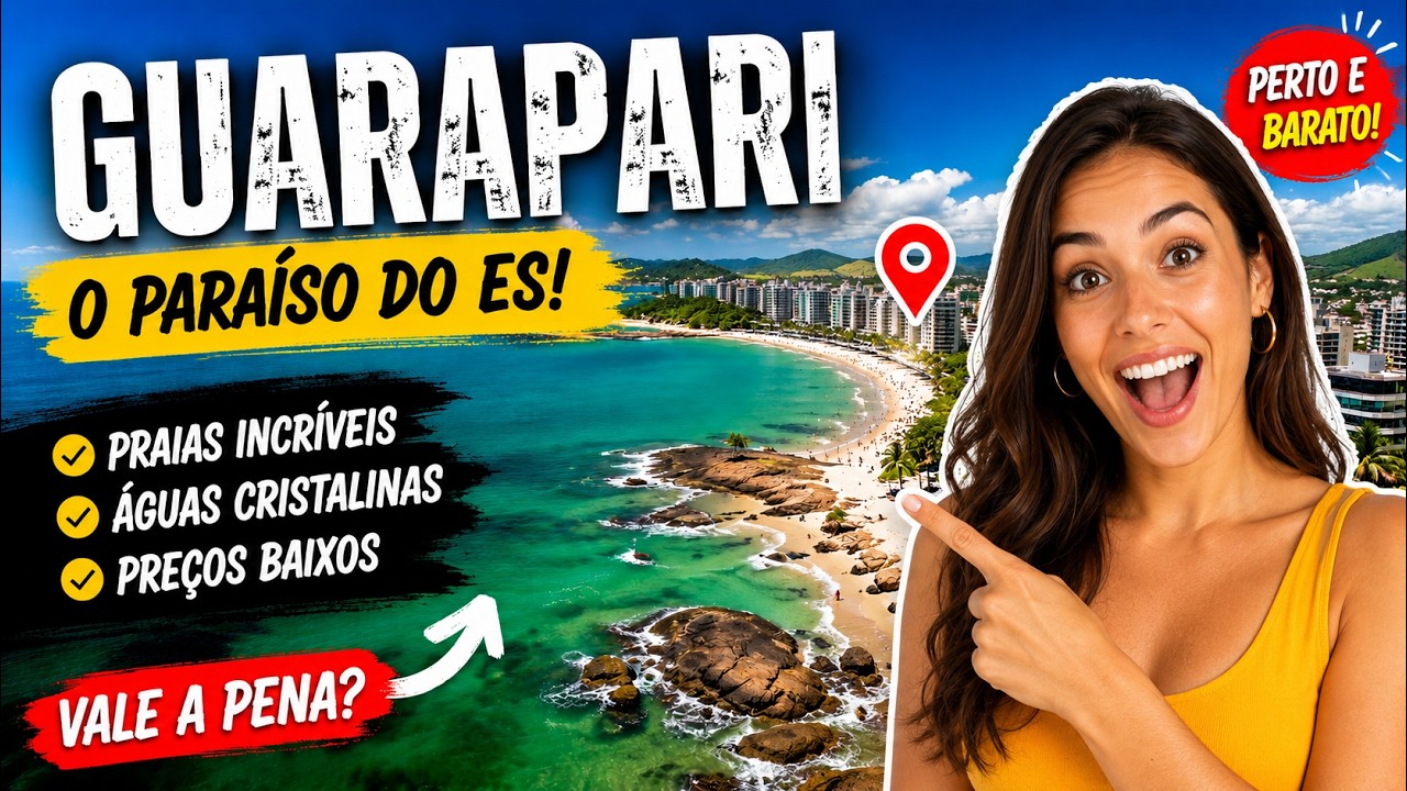 As Piscinas Naturais mais lindas de Guarapari (Praia das Virtudes)