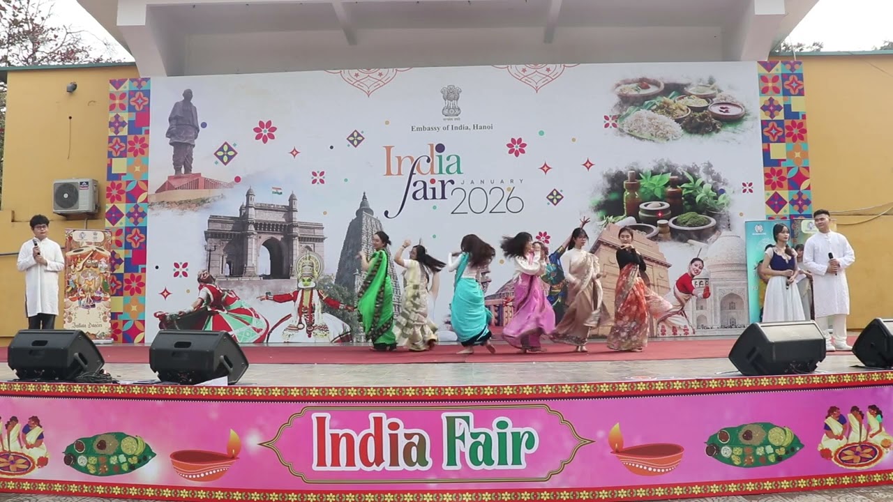USSH students performed at India Fair 2026