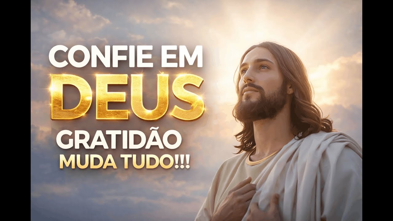 Oração de Gratidão a Deus | Paz, Fé e Confiança no Cuidado do Senhor