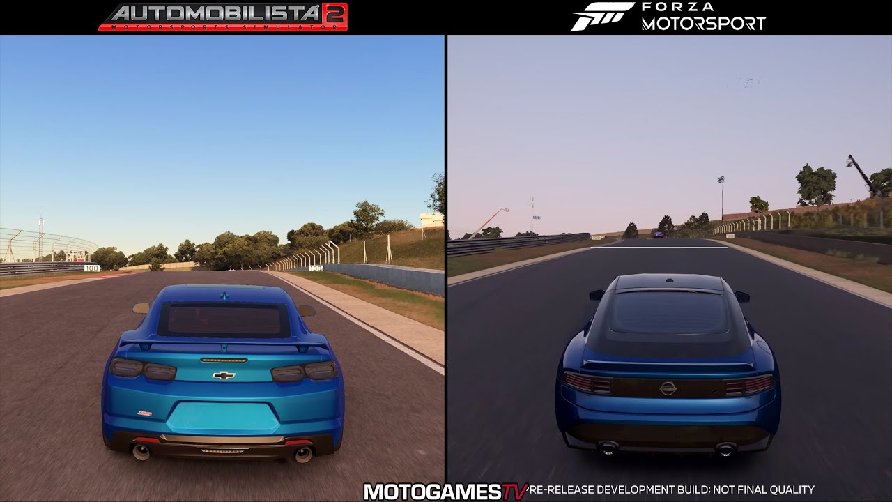Automobilista 2 vs Forza Motorsport - Kyalami Early Comparison