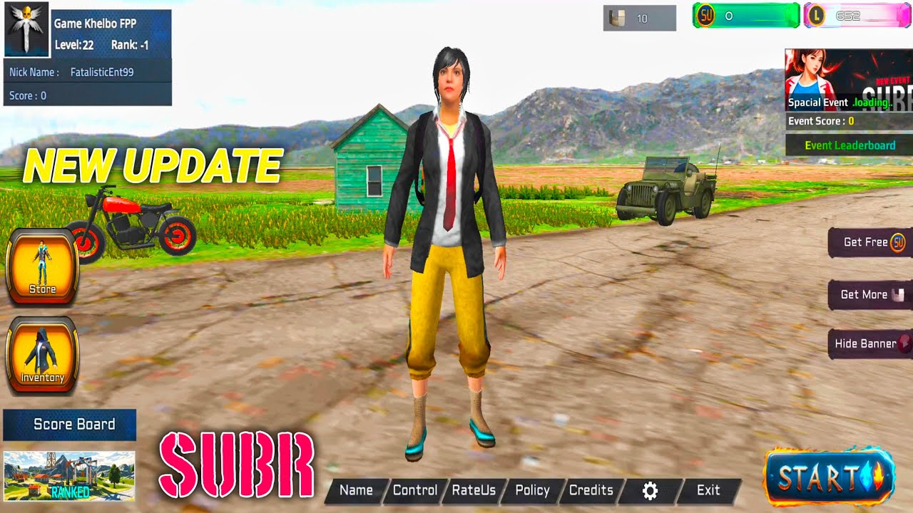 SUBR : MOUNTAIN DEW - DAR KE AAGE JEET HAI | NEW UPDATE COMING SOON | ProGames3D