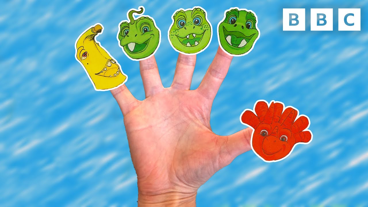 Dinosaur Song: Vegesaurs Family Finger Song | CBeebies