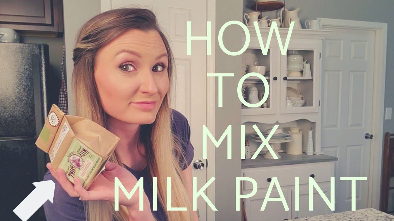 How to Mix Milk Paint | Old Fashioned Milk Paint