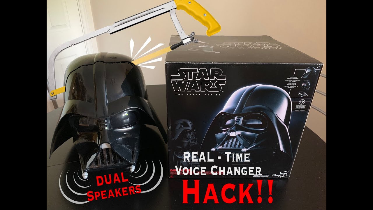 Darth Vader Black series Helmet Hack