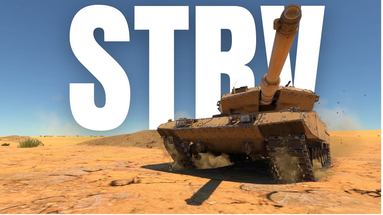 Desert STRV 122 PLSS ㅣJAS GRIPEN 39AㅣWARTHUNDER 1440p60fps