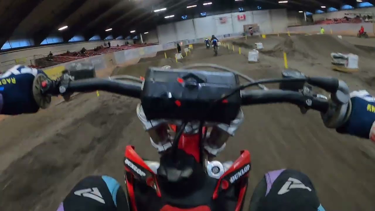 #NW Arenacross Nationals Rd 4 Lites Beginner Heat 1 The Evergreen State Fairgrounds 122025