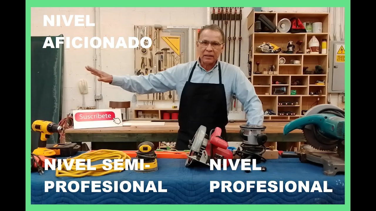 Que Herramientas Comprar Para Iniciar La Carpinter&iacute;a : Tres Niveles
