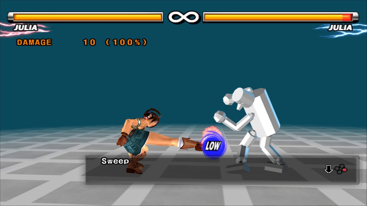 Tekken 5 — список приёмов Джулии Чанг