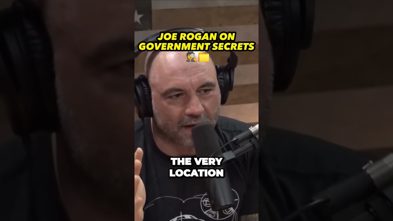 Joe Rogan on government SECRETS🕵📁🤫